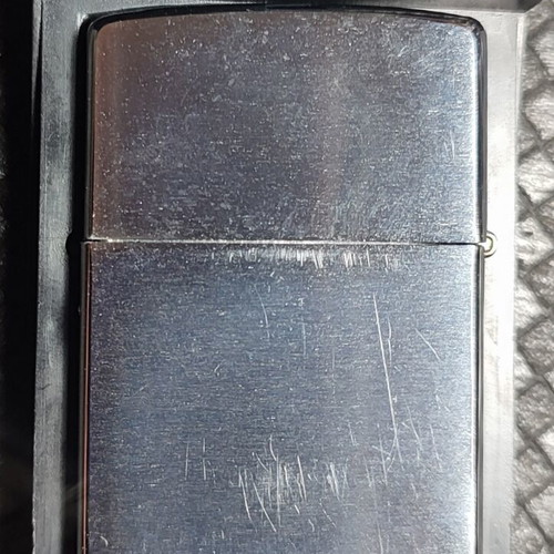 Zippo silver lighter 2001