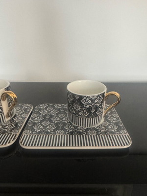 Karaca espresso cup set of 2 like new