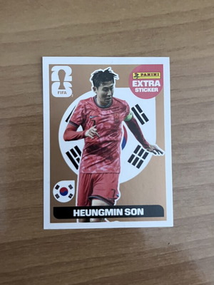Son World Cup Extra Sticker new