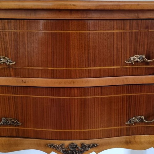 Console table used with two drawers