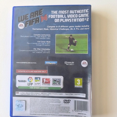 FIFA 14 for PlayStation 2 used, sports game