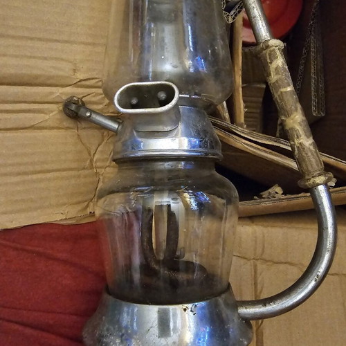 Vintage Art Deco Coffee Maker used, interwar period