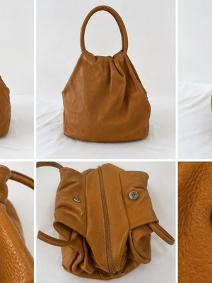 Valentino Guido slouchy ταμπά τσάντα μεταχειρισμένη, δερμάτινη