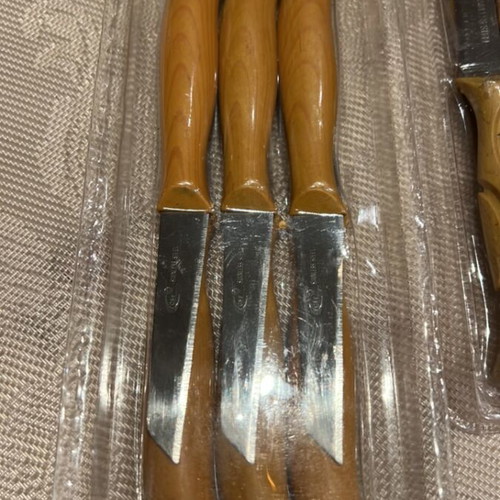 Kitchen knives new, two sets of six