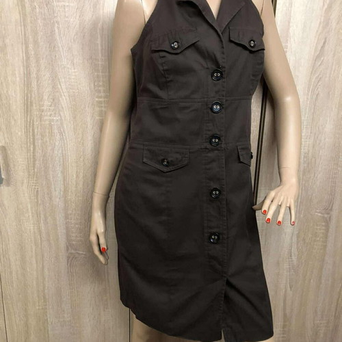 Sandro Ferrone dress brown like new, size S