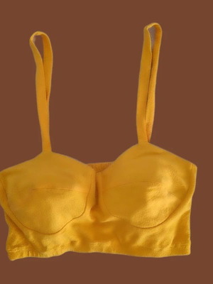 Crop top like new, fits small and medium