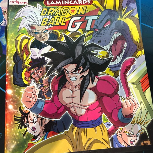 Dragon Ball album used with cards