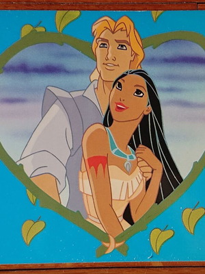 Collectible and vintage Pocahontas Disney Card Postal new