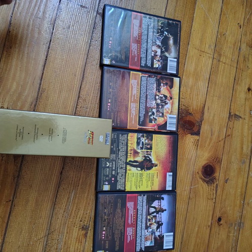 Indiana Jones 4-Movie Collection DVD used with English subtitles