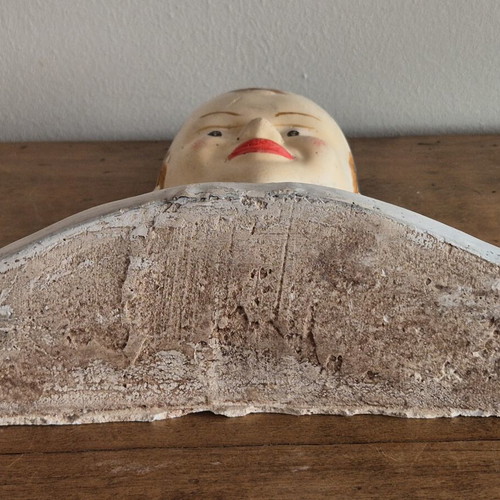 Pierrot Gourmand antique confectionery counter display bust