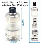  Cloud 2 MTL RTA by sxk   stainless steel