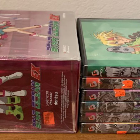 Star Ocean 'EX' DVD Collectors Box Set with Pencilboards Complete Series New