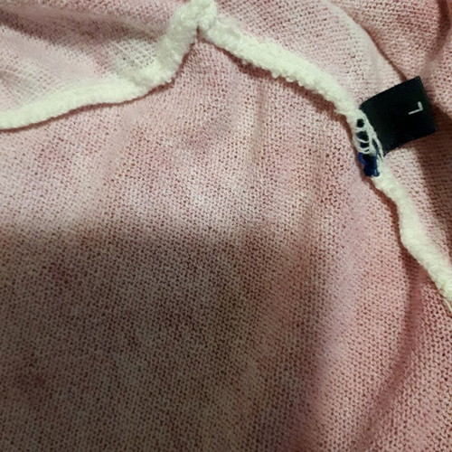 Trussardi Sport cardigan used, pink, size L