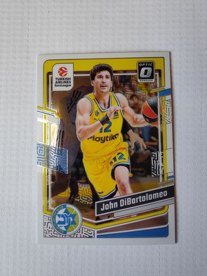 Κάρτα John DiBartolomeo Panini-Donruss Euroleague 2023-24 καινούργια