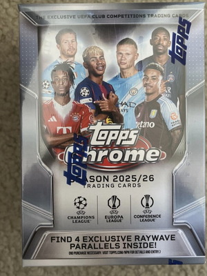 Topps Chrome UCC Blaster Box 2025-26 sealed