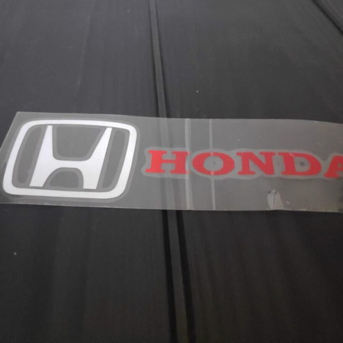 Honda sticker set like new, logo and H emblem