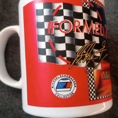 Michael Schumacher F1 collectible mug like new