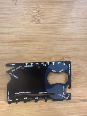Pocket multitool 18 in 1 used
