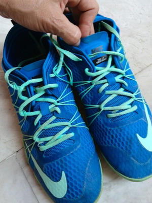 Nike training shoes used, size 39, blue