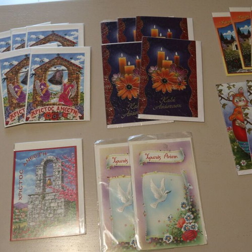 Easter greeting cards for Kali Anastasi new, pack of 21