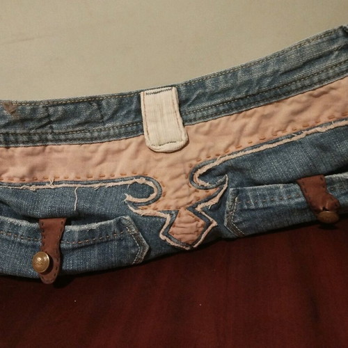 Denim case for items refurbished