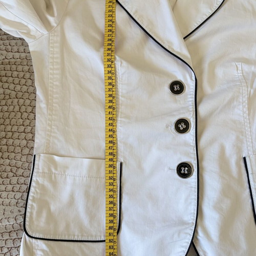 Hauber women's jacket white like new, size XXL