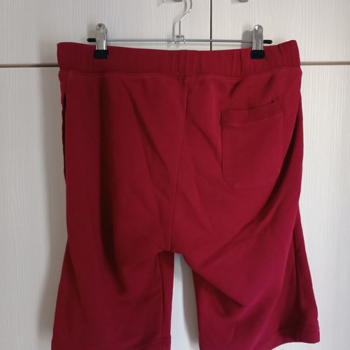 Etirel men's bermuda shorts like new, red, size M, 100% cotton