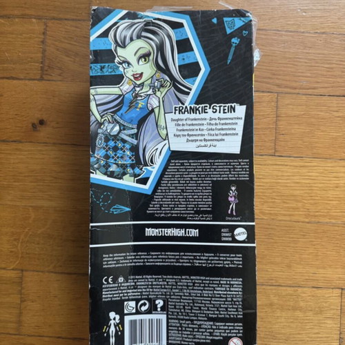 Monster High Frankie Stein Doll original wave 2 new