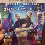 Ghost in the Shell 4K Blu-Ray new, dubbed Greek version