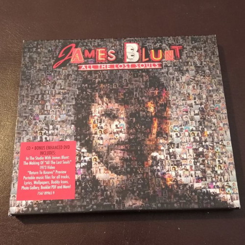 James Blunt All The Lost Souls CD and DVD used, pop