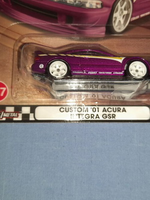 HOT WHEELS BOULEVARD CUSTOM 01 ACURA INTERGA GSR