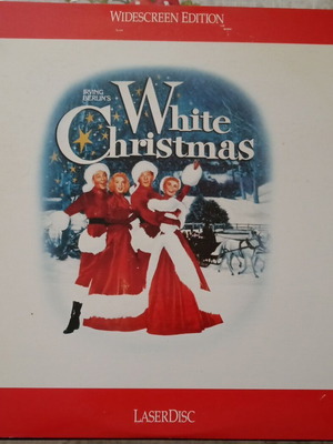 White Christmas LaserDisc like new