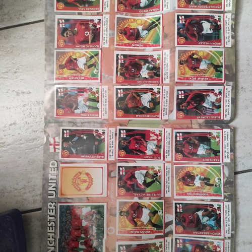 Stickers Europe's champions used sticker album