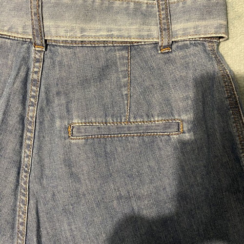 Sisley women's denim shorts like new, size M/38, blue