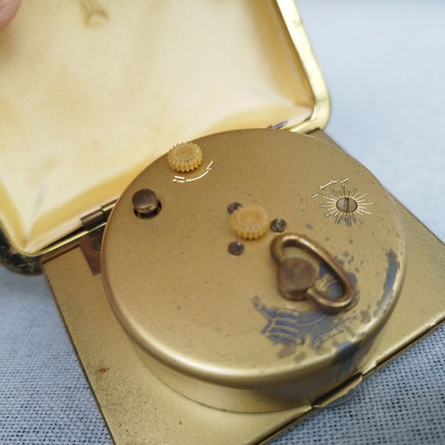 Vintage μηχανικό ξυπνητήρι Europa 2 jewels μεταχειρισμένο, αναλογικό