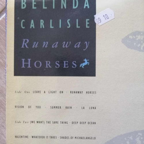 Belinda Carlisle Runaway Horses vinyl used, 1989, pop