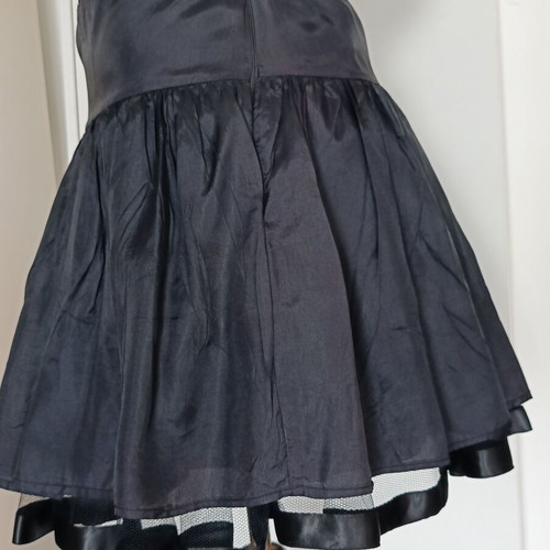 Miss Selfridge Mini Skirt Size M Black Like New