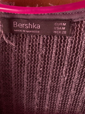 Grey fluffy jacket used