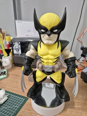 Wolverine Chibi Edition figure like new, 3D printed, 30 cm height