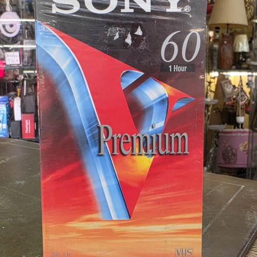 Sony Video Cassette 60 Minutes new, sealed