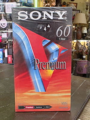 Βίντεο κασέτα Sony 60 λεπτών καινούρια, στην ζελατίνα της