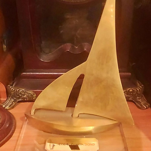 Aegean Regatta 2010 collectible sailboat souvenir like new