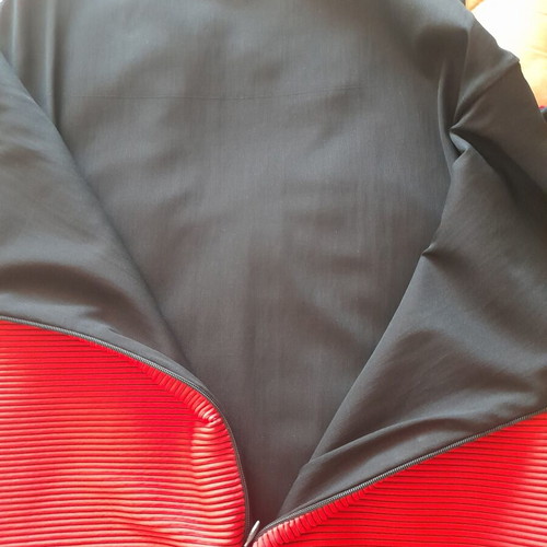 Bsb midi dress new, black and red