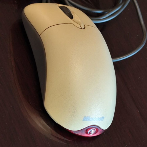 Microsoft IntelliMouse Optical 1.1 (MOD 1.1a) vintage collectible mouse