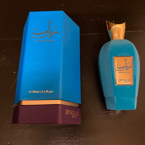 Zimaya Rabab Blue Eau de Parfum 100ml like new, authentic Arabian scent