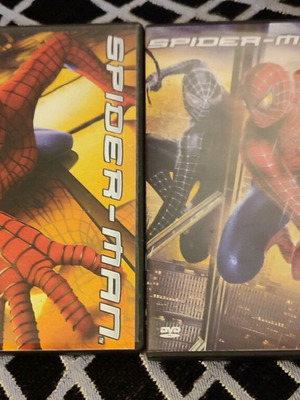 Spider-Man and Spider-Man 3 DVD like new with gift