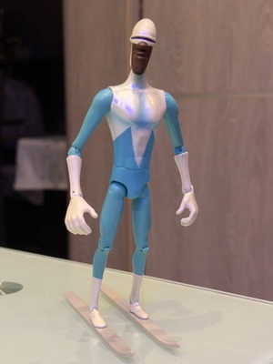 Frozon The Incredibles action figure used Pixar 2004