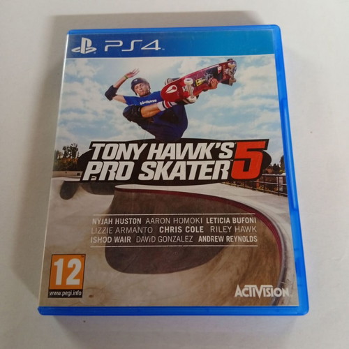 Tony Hawk's Pro Skater 5 PS4 game like new, no scratches