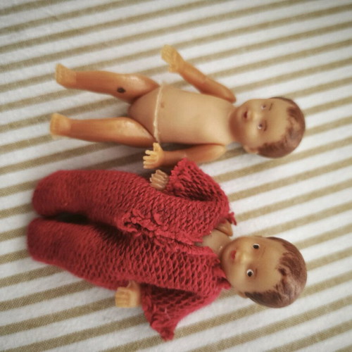 Baby figurines used from the 1970s