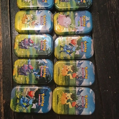 Ascended Heroes Mini Tin new, pack of 10 empty tins